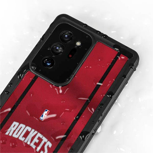 NBA Houston Rockets Jersey Galaxy Note20 Ultra 5G Waterproof Case