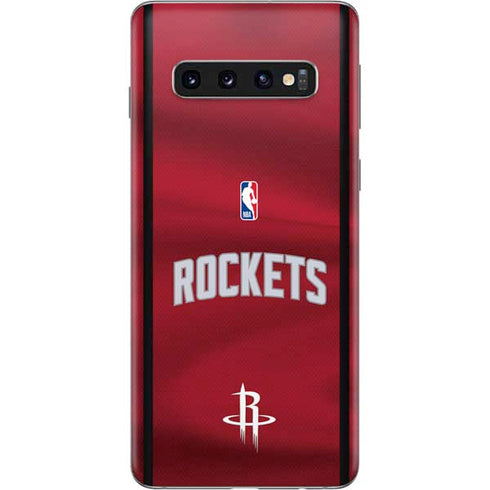 NBA Houston Rockets Jersey Galaxy S10 Skin