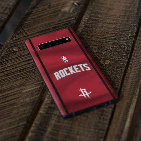 NBA Houston Rockets Jersey Galaxy S10 Skin
