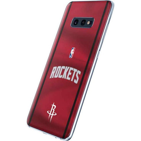 NBA Houston Rockets Jersey Galaxy S10e Skin