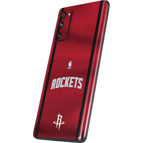 NBA Houston Rockets Jersey Galaxy S20 Fan Edition Skin