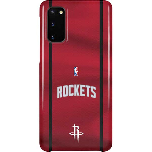 NBA Houston Rockets Jersey Galaxy S20 Lite Case