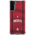 NBA Houston Rockets Jersey Galaxy S21 FE Clear Case