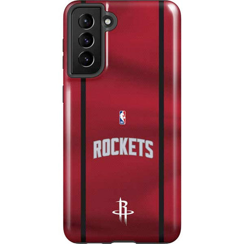 NBA Houston Rockets Jersey Galaxy S21 Plus 5G Pro Case