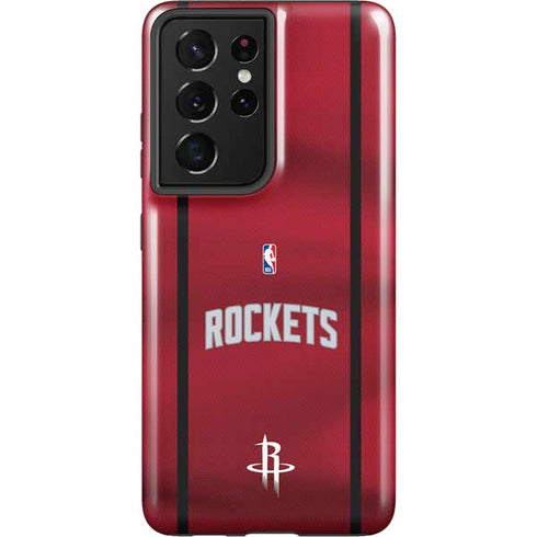 NBA Houston Rockets Jersey Galaxy S21 Ultra 5G Pro Case