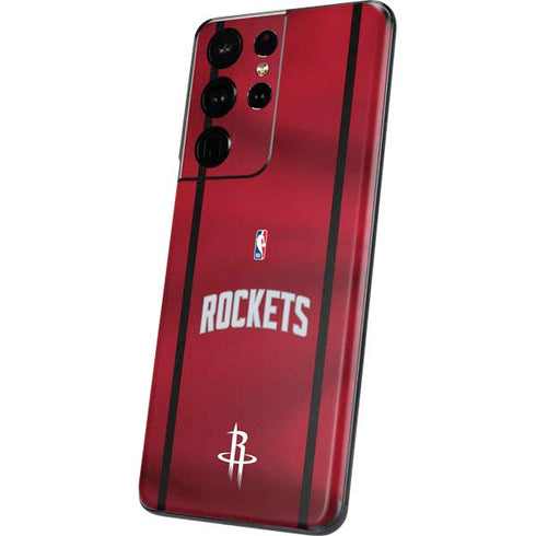 NBA Houston Rockets Jersey Galaxy S21 Ultra 5G Skin
