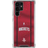 NBA Houston Rockets Jersey Galaxy S22 Ultra Clear Case
