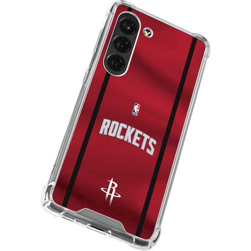 NBA Houston Rockets Jersey Galaxy S23 Clear Case