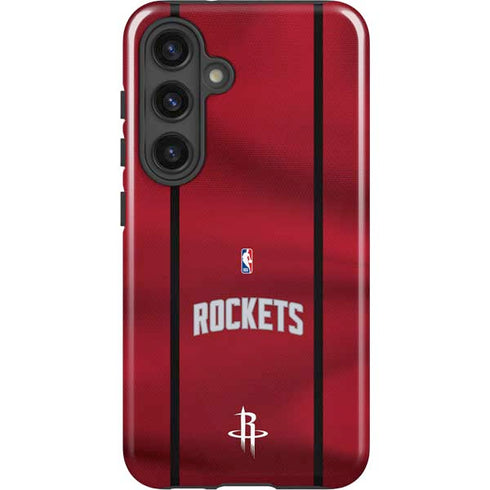 NBA Houston Rockets Jersey Galaxy S24 Impact Case