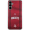 NBA Houston Rockets Jersey Galaxy S24 Plus Clear Case