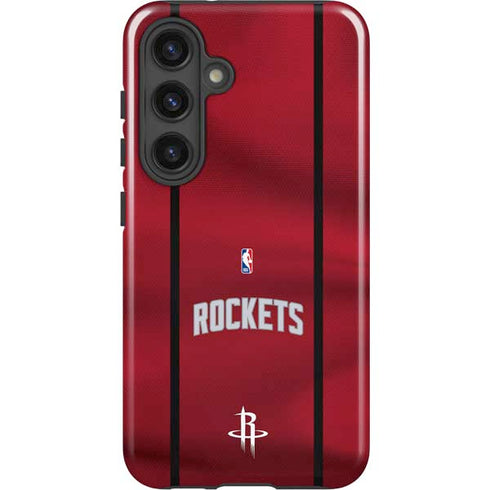 NBA Houston Rockets Jersey Galaxy S24 Plus Impact Case