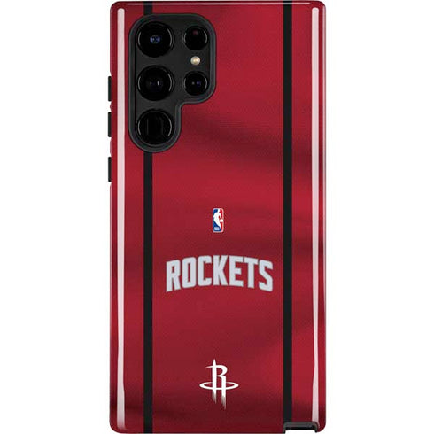 NBA Houston Rockets Jersey Galaxy Cases