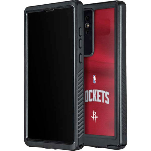 NBA Houston Rockets Jersey Galaxy S24 Ultra Waterproof Case