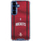 NBA Houston Rockets Jersey Galaxy S25 Clear Case