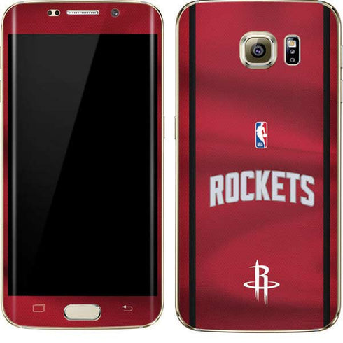 NBA Houston Rockets Jersey Galaxy S7 Edge Skin