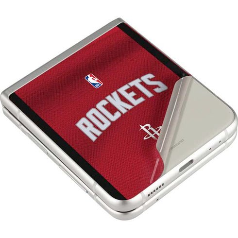 NBA Houston Rockets Jersey Galaxy Z Flip3 5G Skin