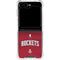 NBA Houston Rockets Jersey Galaxy Z Flip6 Clear Case