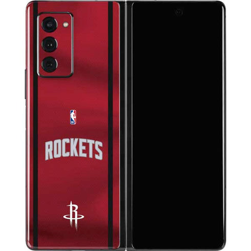 NBA Houston Rockets Jersey Galaxy Z Fold2 5G Skin