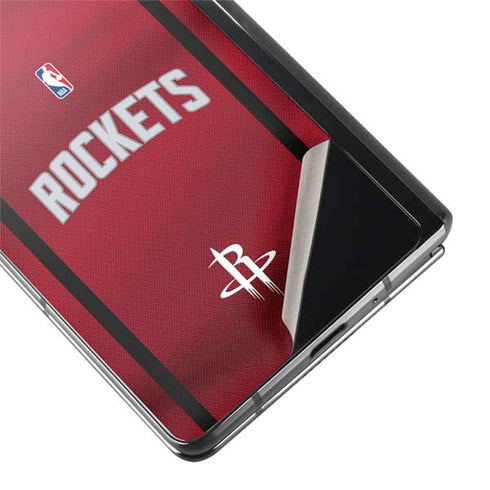 NBA Houston Rockets Jersey Galaxy Z Fold2 5G Skin