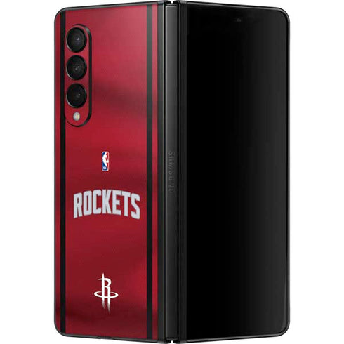 NBA Houston Rockets Jersey Galaxy Z Fold3 5G Skin