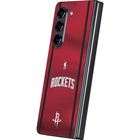 NBA Houston Rockets Jersey Galaxy Z Fold5 5G Skin