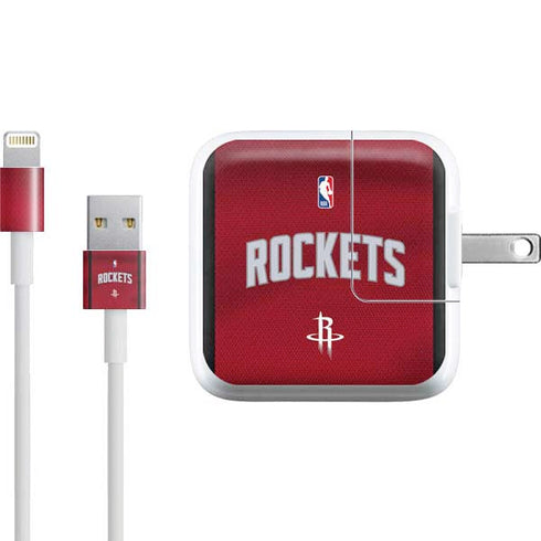 NBA Houston Rockets Jersey iPad Charger (10W USB) Skin