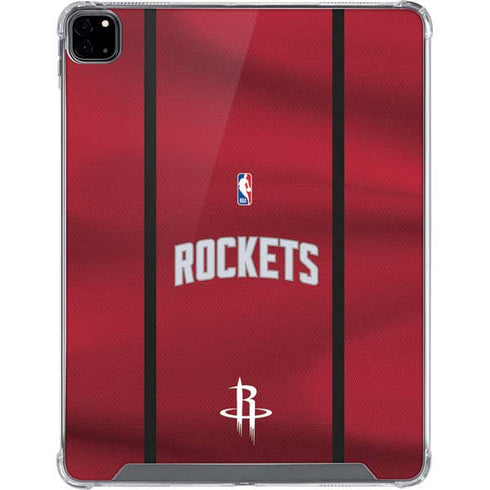 NBA Houston Rockets Jersey iPad Pro 12.9in (2020) Clear Case