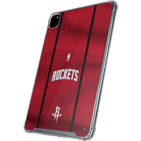 NBA Houston Rockets Jersey iPad Pro 12.9in (2020) Clear Case