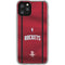 NBA Houston Rockets Jersey iPhone 11 Pro Clear Case