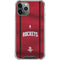 NBA Houston Rockets Jersey iPhone 11 Pro Max Clear Case