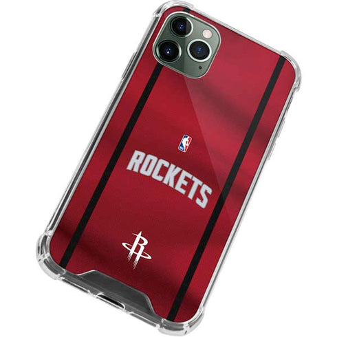 NBA Houston Rockets Jersey iPhone 11 Pro Max Clear Case