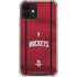 NBA Houston Rockets Jersey iPhone 12 Mini Clear Case
