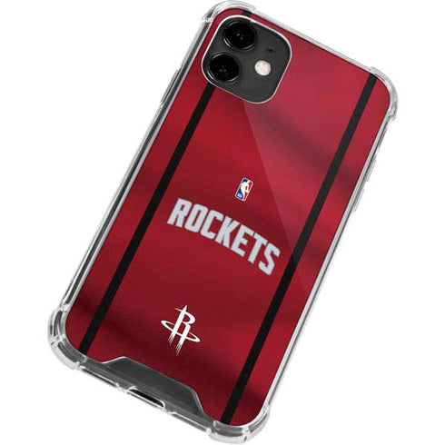 NBA Houston Rockets Jersey iPhone 12 Mini Clear Case