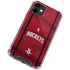 NBA Houston Rockets Jersey iPhone 12 Mini Clear Case