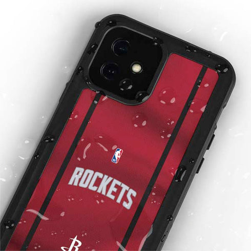 NBA Houston Rockets Jersey iPhone 12 Mini Waterproof Case
