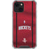 NBA Houston Rockets Jersey iPhone 13 Clear Case