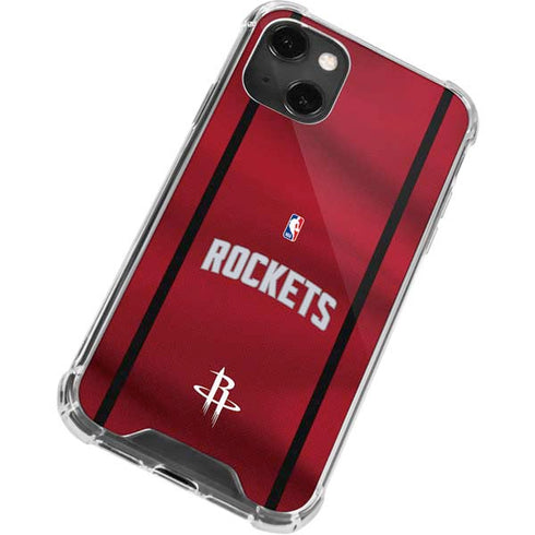 NBA Houston Rockets Jersey iPhone 13 Mini Clear Case