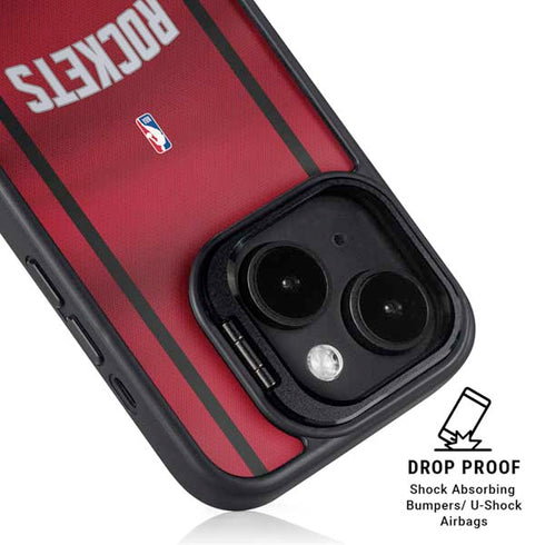 NBA Houston Rockets Jersey iPhone 14 Plus Kickstand Case