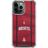 NBA Houston Rockets Jersey iPhone 14 Pro Max Clear Case
