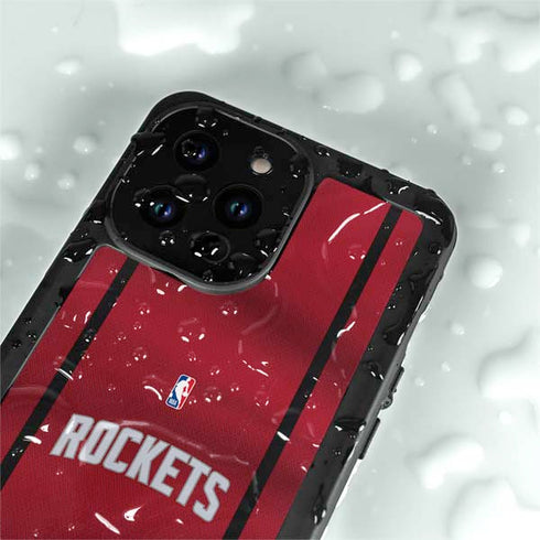 NBA Houston Rockets Jersey iPhone 14 Pro Max Waterproof Case