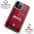 NBA Houston Rockets Jersey iPhone 15 Pro Clear Case
