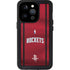 NBA Houston Rockets Jersey iPhone 15 Pro Waterproof Case