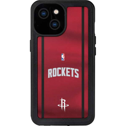 NBA Houston Rockets Jersey iPhone 15 Waterproof Case