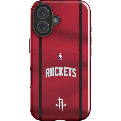 NBA Houston Rockets Jersey iPhone 16 Impact Case