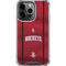 NBA Houston Rockets Jersey iPhone 16 Pro Max Clear Case