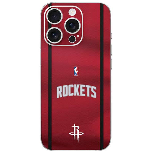 NBA Houston Rockets Jersey iPhone 16 Pro Skin