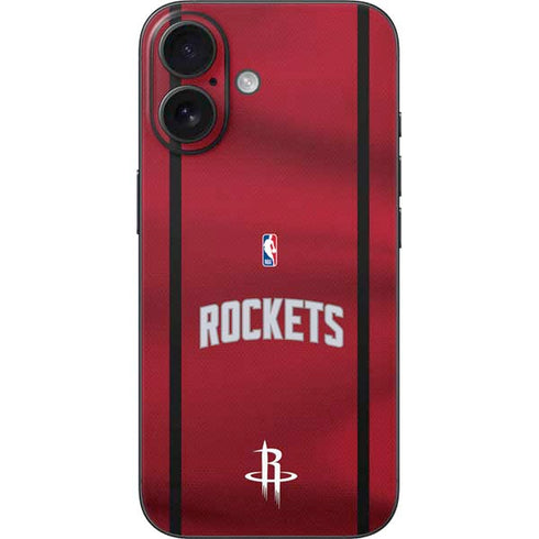 NBA Houston Rockets Jersey iPhone 16 Skin