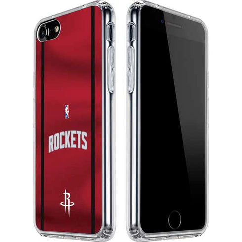 NBA Houston Rockets Jersey iPhone SE (2nd & 3rd Gen) Clear Case