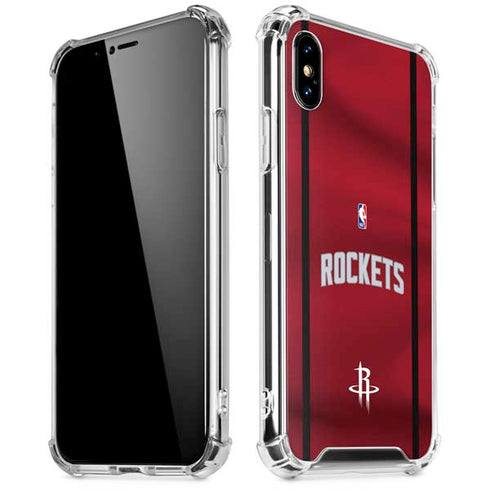 NBA Houston Rockets Jersey iPhone X/XS Clear Case