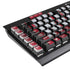 NBA Houston Rockets Jersey K95 RGB PLATINUM Mechanical Gaming Keyboard Skin